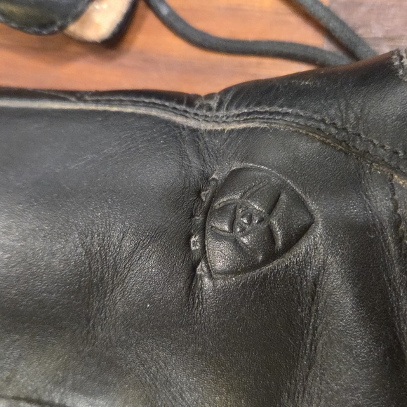 Ariat Black Leather Womens Boots